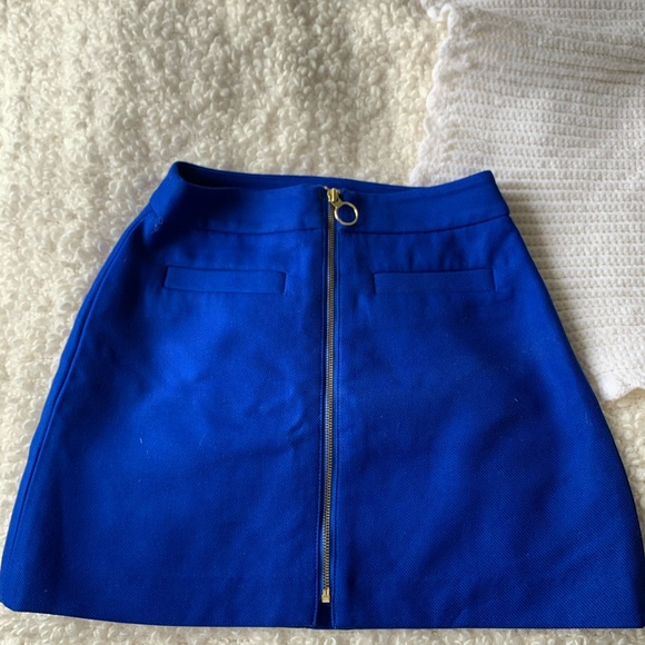 Front Zip Mini Skirt - Picture 3 of 3